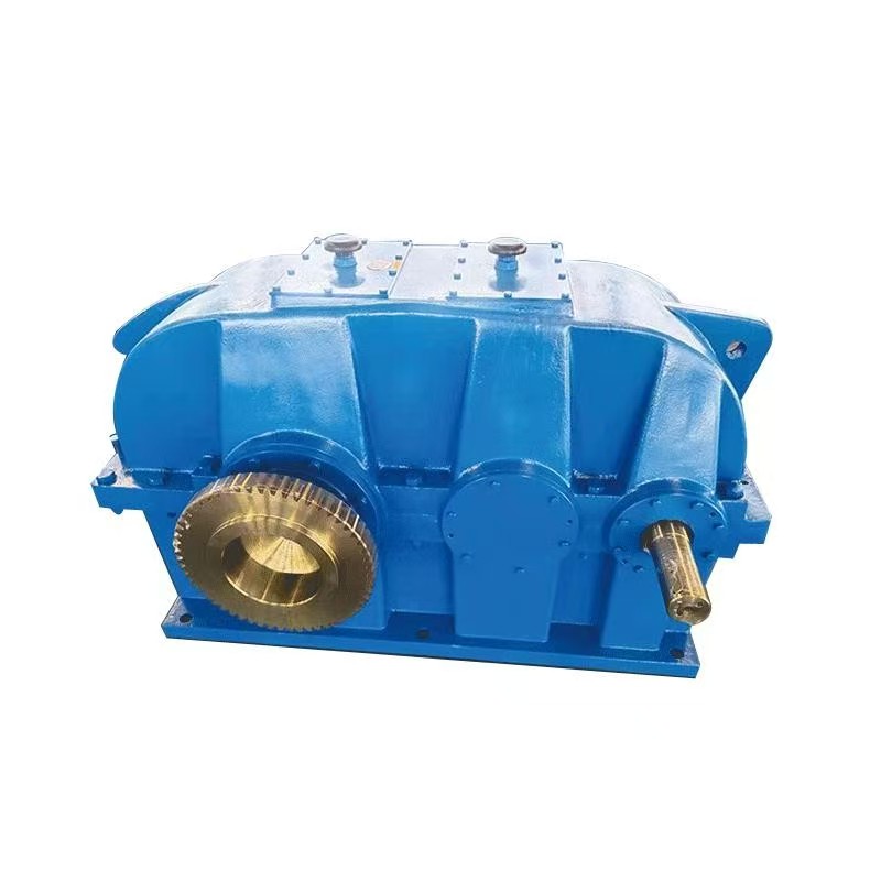 Representative crane and auxiliary-drive gearbox family imagery; the exact configuration varies by application.