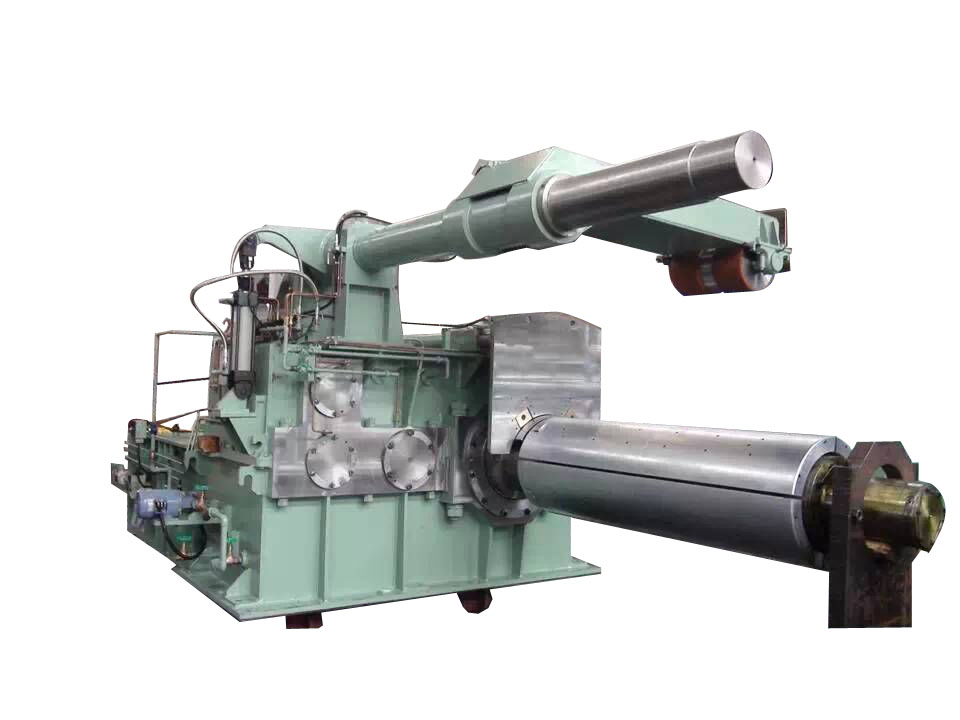 Representative uncoiler and recoiler drive family imagery; the exact configuration varies by application.